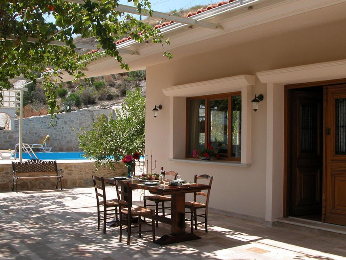 Luxurious Villa In Malades Crete Agios Sillas Extérieur photo